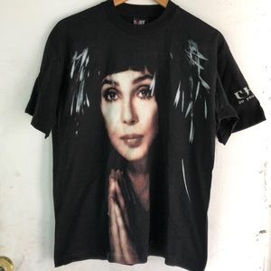 CHER VINTAGE 90s Graphic Tee